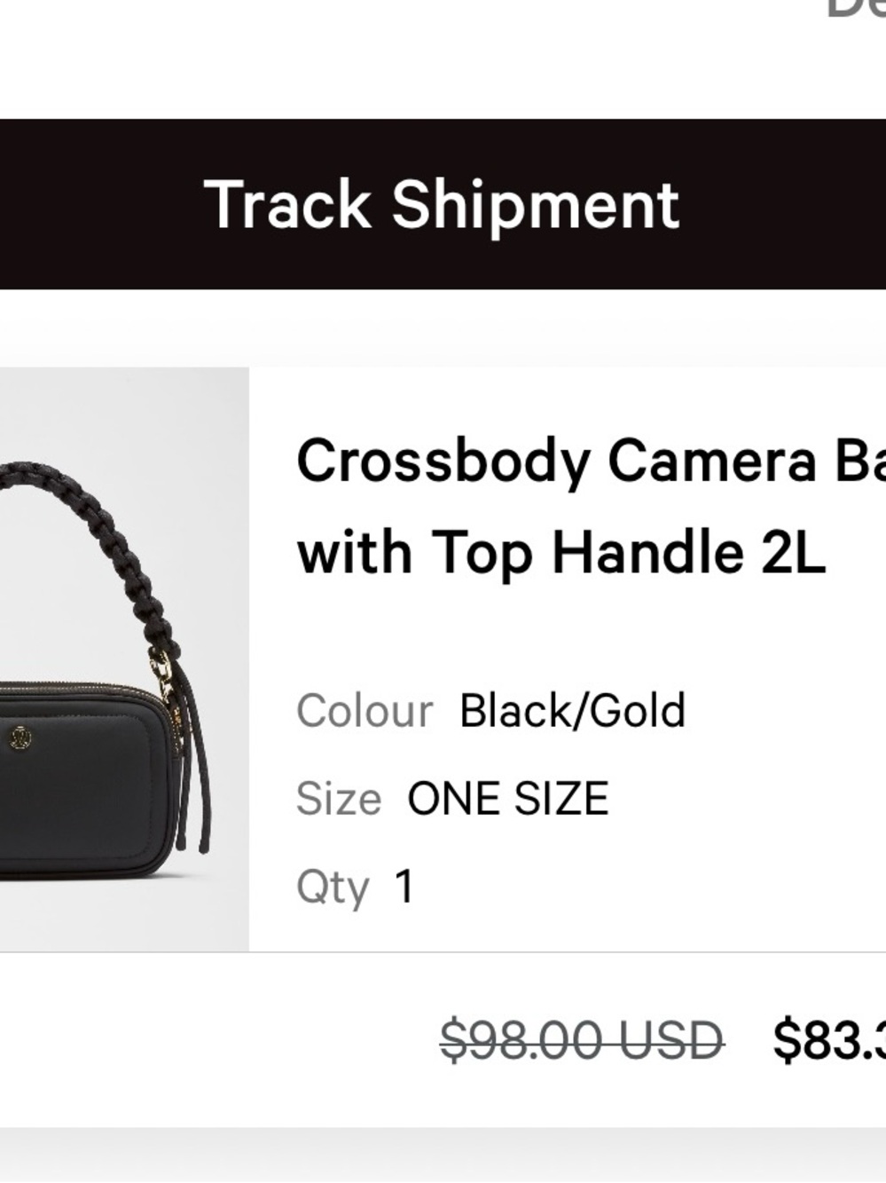 Lululemon Black Crossbody Bag - Picture 11 of 11